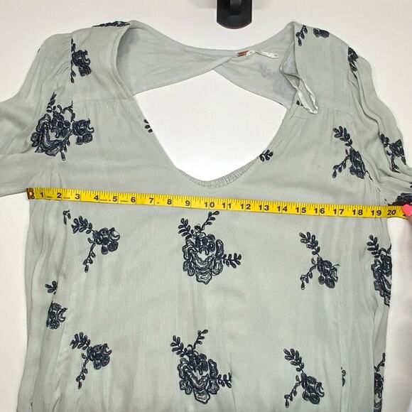 EUC | Free People | Emma Austin Tunic Swing Mini Dress | Gray | Large - Picture 10 of 15